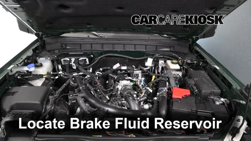 2022 Ford Bronco Black Diamond 2.7L V6 Turbo Líquido de frenos